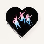 disabled trans design on heart shaped notizblock (Vorderseite)