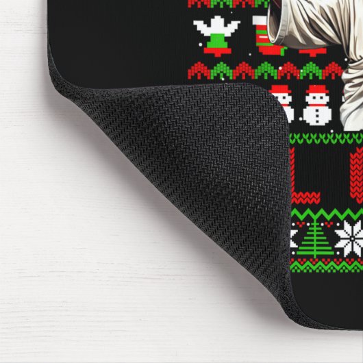 Disapintments All Of You Jesus Christmas Ugly Swea Mousepad (Ecke)