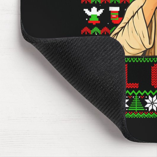 Disapintments All Of You Jesus Christmas Ugly Swea Mousepad (Ecke)