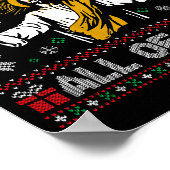 Disapintments All Of You Jesus Christmas Ugly Swea Poster (Ecke)