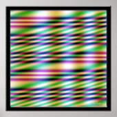 Disappearing Light Blue Color Poster (Vorne)