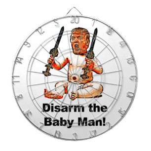 Disarm the Baby Man Dartscheibe