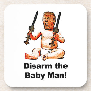 Disarm the Baby Man Getränkeuntersetzer
