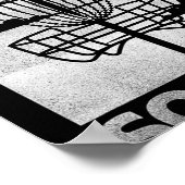 Disc Golf Apparel Men Funny Bang Me So Hard Flying Poster (Ecke)