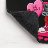 Disc Golf Ausrüstung Playera Valentine Hearts Kost Mousepad (Ecke)