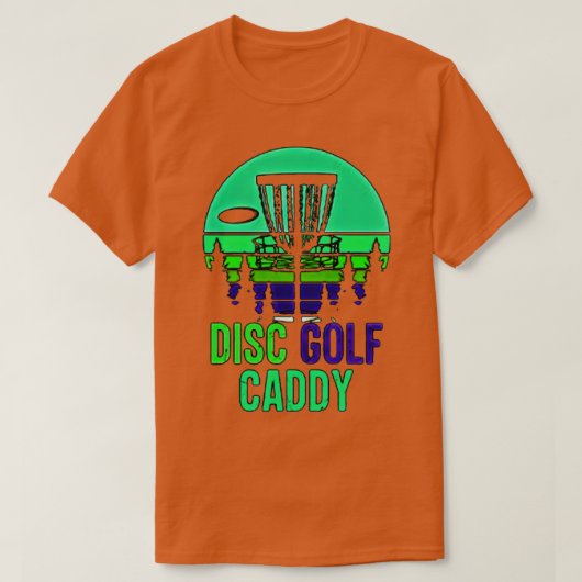 Disc Golf Caddy T-Shirt (Design vorne)