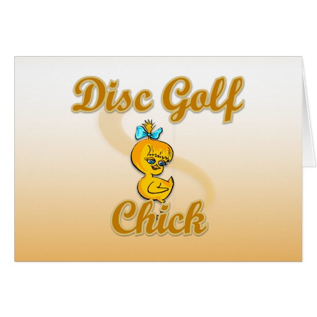 Disc Golf Chick (Vorderseite (Horizontal))