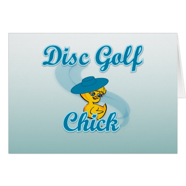 Disc Golf Chick #3 (Vorderseite (Horizontal))