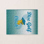 Disc Golf Chick #3 Puzzle (Horizontal)