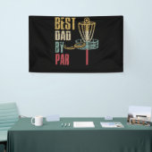 Disc Golf Dad Best Dad By Par Banner (Messeveranstaltung)
