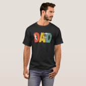 Disc Golf Dad Disk Golfer Dad Fathers Day T-Shirt (Vorne ganz)
