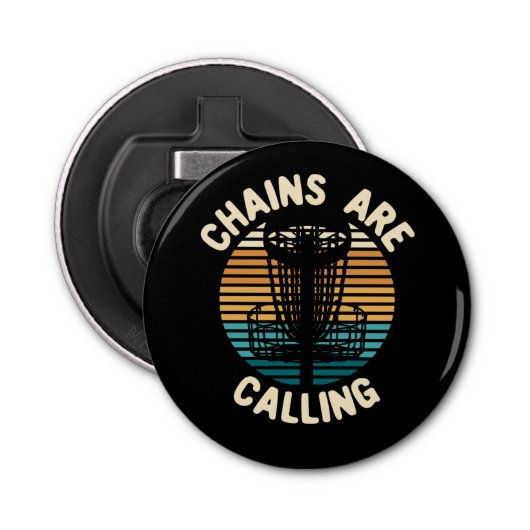 Disc Golf Disc Golf Basket Flaschenöffner (Vorderseite)