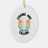 Disc Golf Disc Golf Basket Keramik Ornament (Rechts)