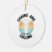 Disc Golf Disc Golf Basket Keramik Ornament (Links)