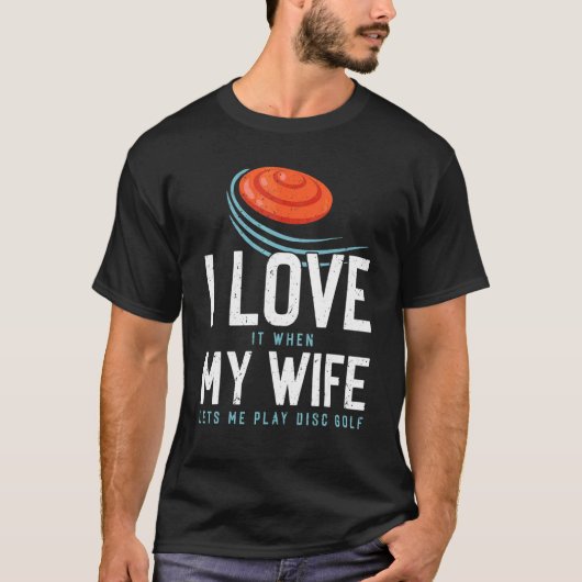 Disc Golf Disc Golf Disc Golf Spieler T-Shirt (Vorderseite)