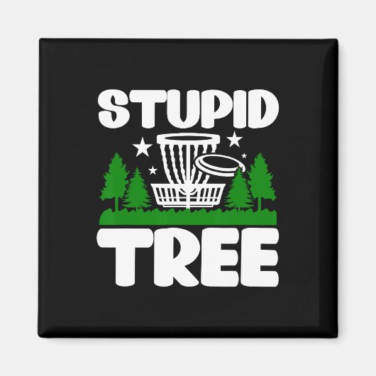 Disc Golf, Disc Golf Geschenke für Männer, Dummer  Magnet (Vorne)