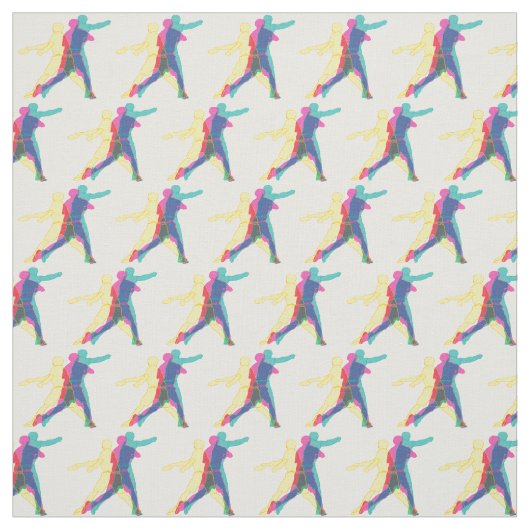 Disc Golf Driving Sequenz. Stoff (Muster)