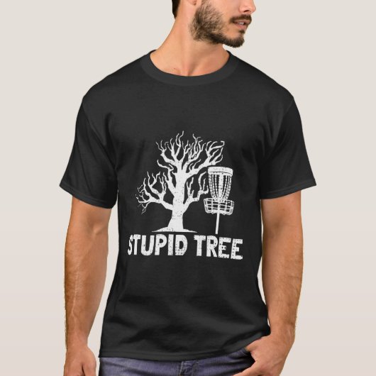 Disc Golf Dumm Baum Substantiv Wörterbuch Geschenk T-Shirt (Vorderseite)
