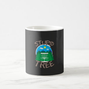 Disc Golf - Dummer Baum Kaffeetasse