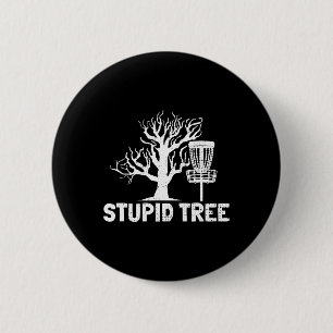 Disc Golf Dummer Baum Substantiv Wörterbuch Gesche Button
