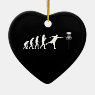 Disc Golf Evolution Disc Golf Geschenke Keramik Ornament