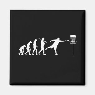 Disc Golf Evolution Disc Golf Geschenke Magnet