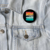 Disc Golf Evolution - Disc Golf Spieler Flugdiscus Button (Beispiel)