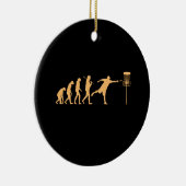Disc Golf Evolution Keramik Ornament (Rechts)