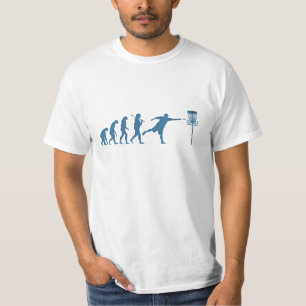 Disc Golf Evolution - Lustiges Geschenk für Disc G T-Shirt