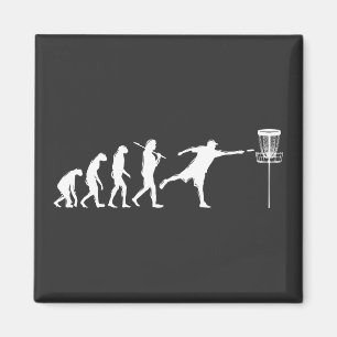 Disc Golf Evolution Magnet
