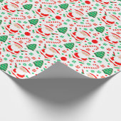 Disc-Golf-Feiertags-Geschenkverpackungspapier Geschenkpapier (Ecke)