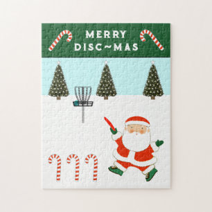 Disc-Golf-Feiertagsgeschenk Puzzle