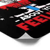 Disc Golf Frisbee Golf Bäume kümmern sich nicht um Poster (Ecke)