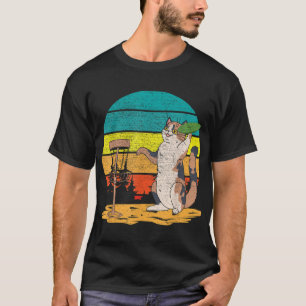Disc Golf Frisbee Golf Disc Spieler Niedlich Cat T-Shirt
