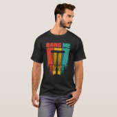 Disc Golf Frisbee Golf Flying Disk Zielkörbchen P T-Shirt (Vorne ganz)