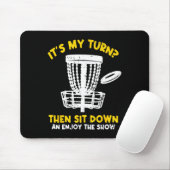 Disc Golf Frisbee Golf Lustiger Disc Golf Spieler Mousepad (Mit Mouse)