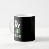 Disc Golf Frisbee Golf wird immer noch draußen ges Kaffeetasse (Vorderseite Links)