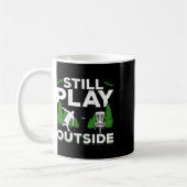 Disc Golf Frisbee Golf wird immer noch draußen ges Kaffeetasse (Links)