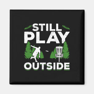 Disc Golf Frisbee Golf wird immer noch im Freien g Magnet