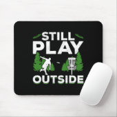 Disc Golf Frisbee Golf wird immer noch im Freien g Mousepad (Mit Mouse)