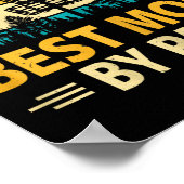 Disc Golf Frisbee Golfer Disc Golfing Beste Mutter Poster (Ecke)