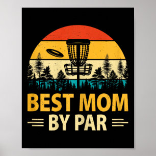 Disc Golf Frisbee Golfer Disc Golfing Beste Mutter Poster