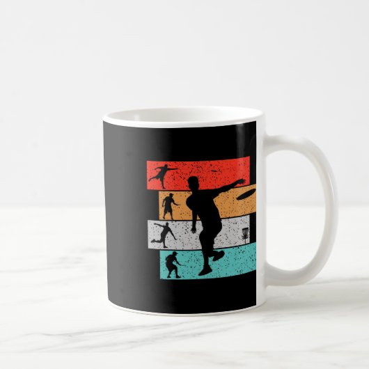 Disc Golf Frisbee Männer Jungen Kinder Kaffeetasse (Rechts)