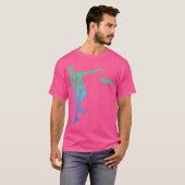 Disc Golf Frisbee Männer Jungen T-Shirt (Vorne ganz)