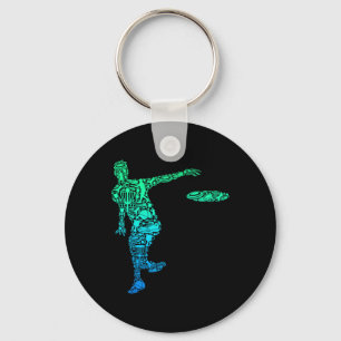 Disc Golf Frisbee Männer Kinder Jungen Schlüsselanhänger