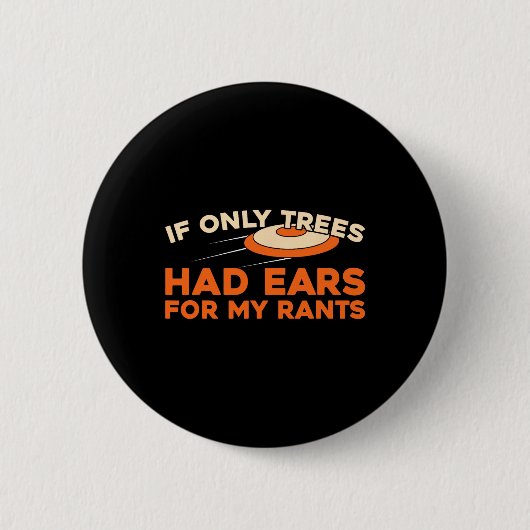 Disc Golf Frisbee Outdoor Sport - Baum _3 Button (Vorderseite)