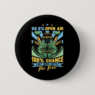 Disc Golf Geschenk Disc Golfer Zeug und Zubehör F Button
