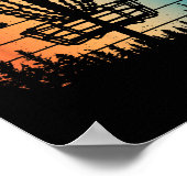 Disc Golf Geschenk Disc Golfer Zeug und Zubehör F Poster (Ecke)