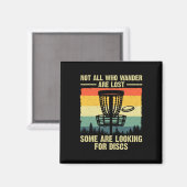 Disc-Golf-Geschenk Disc-Golfer-Zubehör und Accesso Magnet (Vorderseite/Rückseite)
