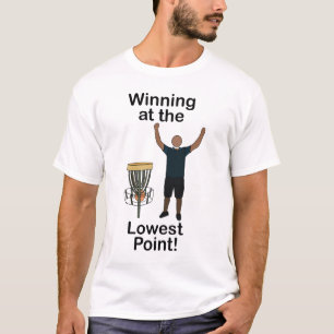 Disc Golf Gewinner mit den wenigsten Punkten Golfe T-Shirt
